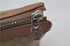 Authentic CELINE Macadam Blason Pattern Clutch Hand Bag PVC Leather Beige 8120D
