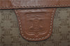 Authentic CELINE Macadam Blason Pattern Clutch Hand Bag PVC Leather Beige 8120D