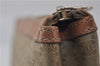 Authentic CELINE Macadam Blason Pattern Clutch Hand Bag PVC Leather Beige 8120D