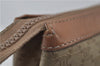 Authentic CELINE Macadam Blason Pattern Clutch Hand Bag PVC Leather Beige 8120D