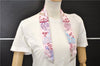 Authentic HERMES Twilly Scarf Silk "Etriers Remix" Gray Pink Box 8121E