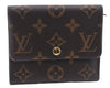 Authentic Louis Vuitton Monogram Portefeuille Anais Wallet Purse M60402 LV 8125E