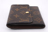 Authentic Louis Vuitton Monogram Portefeuille Anais Wallet Purse M60402 LV 8125E