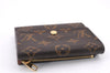 Authentic Louis Vuitton Monogram Portefeuille Anais Wallet Purse M60402 LV 8125E