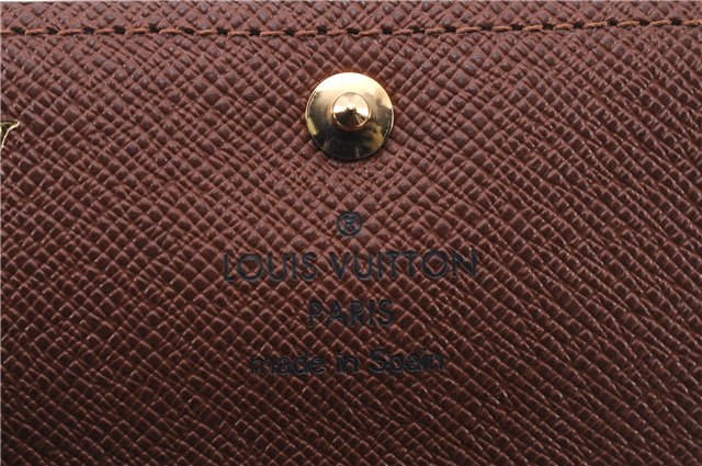 Authentic Louis Vuitton Monogram Portefeuille Anais Wallet Purse M60402 LV 8125E