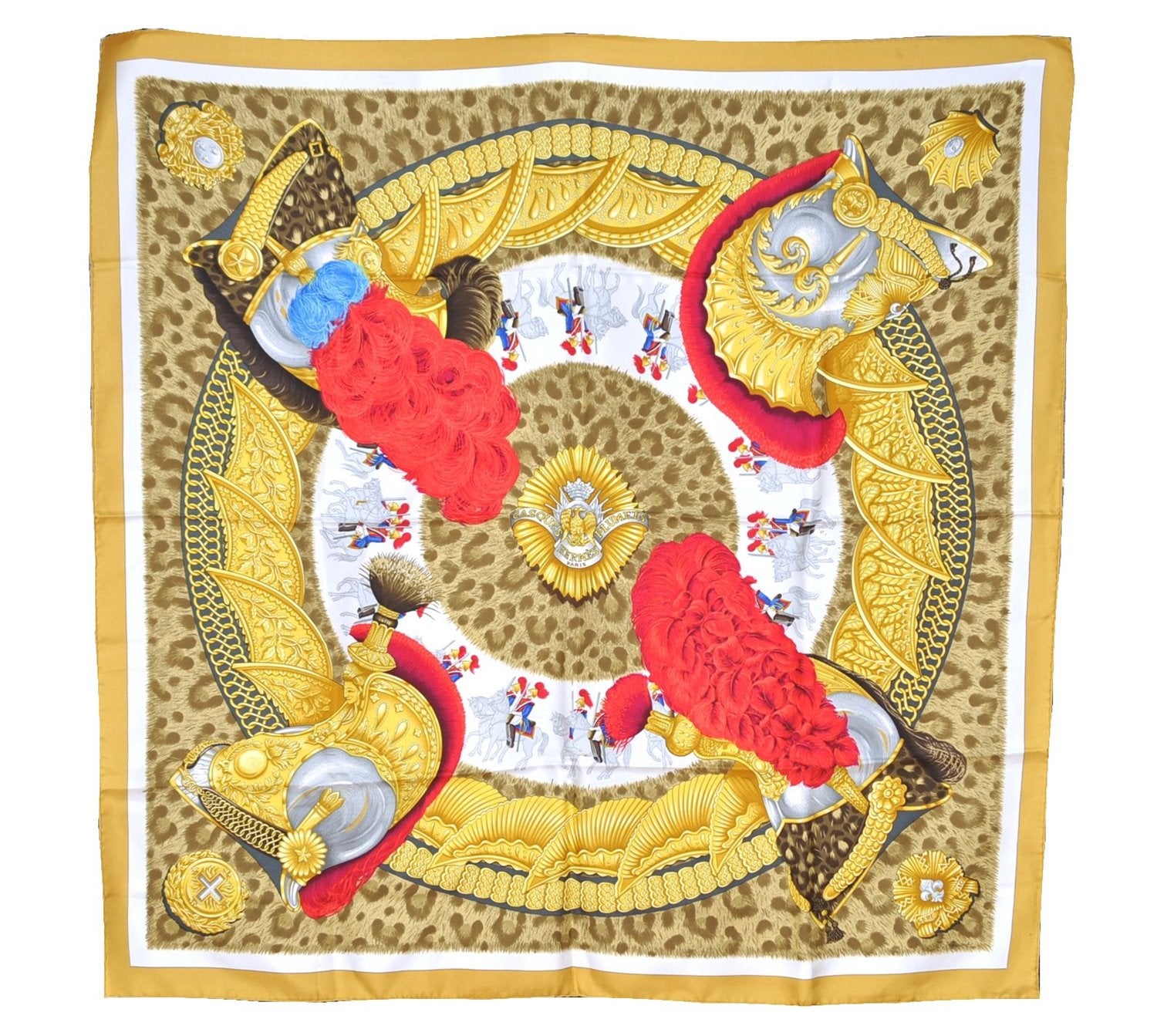 Authentic HERMES Carre 90 Scarf 