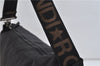 Authentic FENDI Nylon Leather Shoulder Cross Body Bag Purse Black 8128C