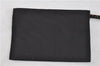 Authentic FENDI Nylon Leather Shoulder Cross Body Bag Purse Black 8128C