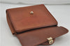 Authentic Burberrys Vintage Leather 2Way Shoulder Hand Bag Purse Brown 8128D