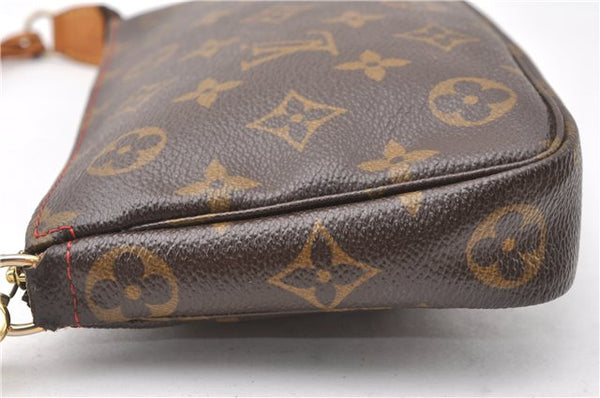 Auth Louis Vuitton Monogram Cherry Pochette Accessoires M95008 Hand Pouch 8130F
