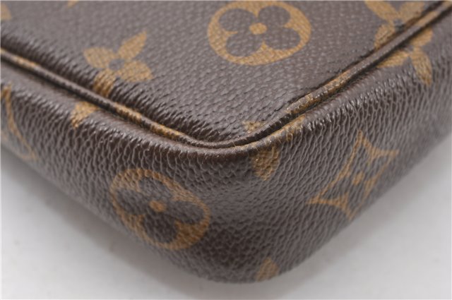 Auth Louis Vuitton Monogram Cherry Pochette Accessoires M95008 Hand Pouch 8130F