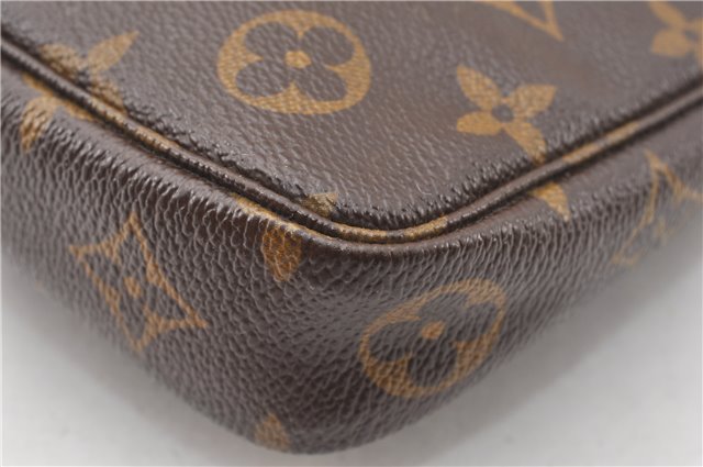 Auth Louis Vuitton Monogram Cherry Pochette Accessoires M95008 Hand Pouch 8130F