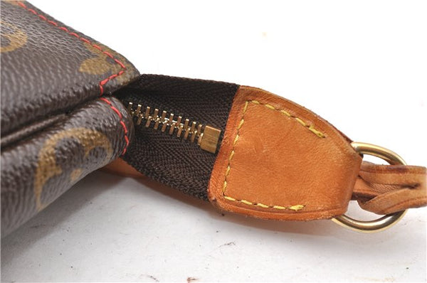 Auth Louis Vuitton Monogram Cherry Pochette Accessoires M95008 Hand Pouch 8130F