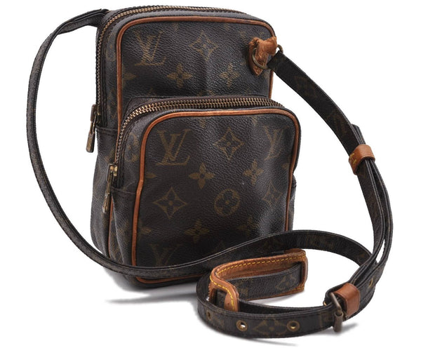 Auth LOUIS VUITTON Monogram Mini Amazone Shoulder Cross Bag M45238 LV Junk 8131C