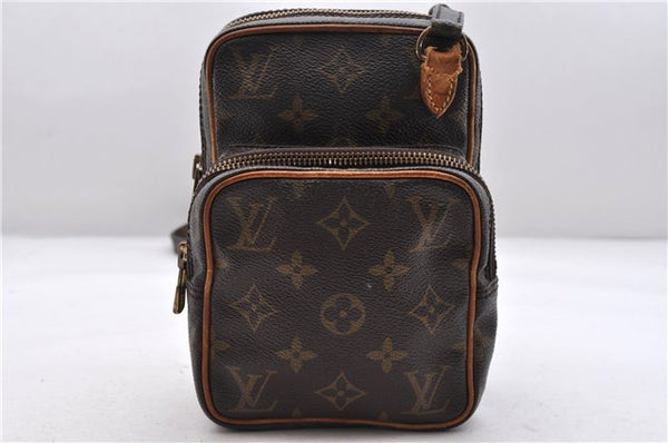 Auth LOUIS VUITTON Monogram Mini Amazone Shoulder Cross Bag M45238 LV Junk 8131C