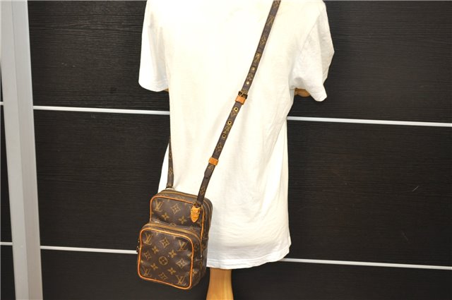 Auth LOUIS VUITTON Monogram Mini Amazone Shoulder Cross Bag M45238 LV Junk 8131C