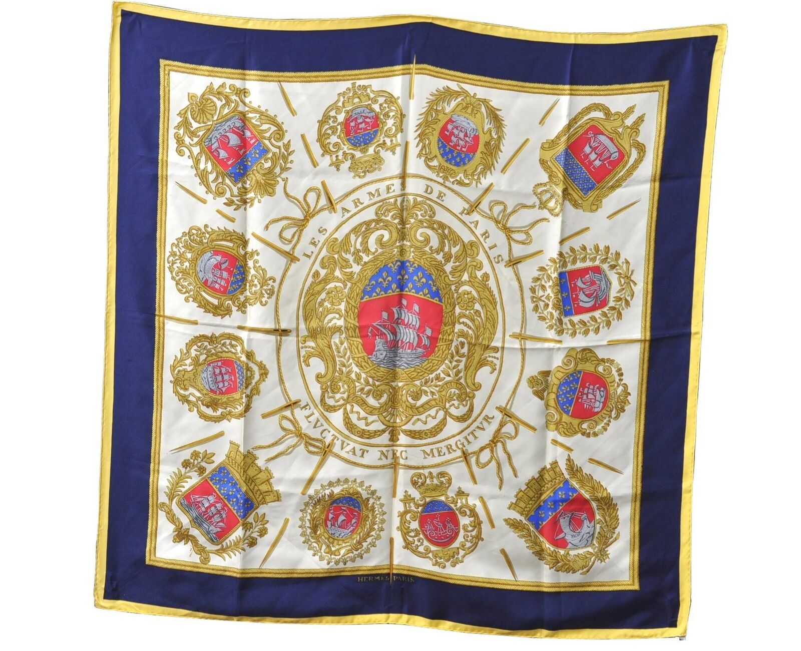 Authentic HERMES Carre 90 Scarf 