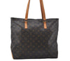 Authentic Louis Vuitton Monogram Cabas Mezzo Tote Bag M51151 LV 8134D