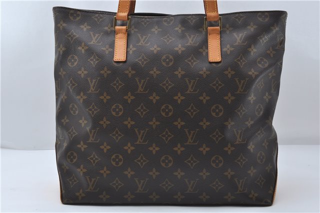 Authentic Louis Vuitton Monogram Cabas Mezzo Tote Bag M51151 LV 8134D