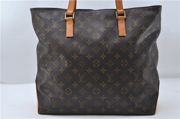Authentic Louis Vuitton Monogram Cabas Mezzo Tote Bag M51151 LV 8134D