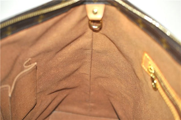 Authentic Louis Vuitton Monogram Cabas Mezzo Tote Bag M51151 LV 8134D