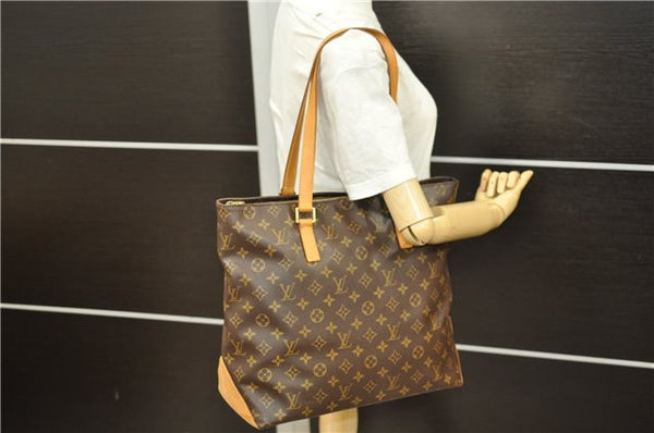 Authentic Louis Vuitton Monogram Cabas Mezzo Tote Bag M51151 LV 8134D