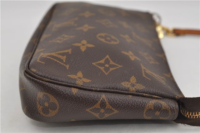 Authentic Louis Vuitton Monogram Pochette Accessoires Pouch M51980 LV 8137D