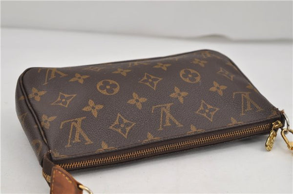Authentic Louis Vuitton Monogram Pochette Accessoires Pouch M51980 LV 8137D