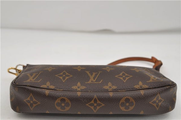 Authentic Louis Vuitton Monogram Pochette Accessoires Pouch M51980 LV 8137D