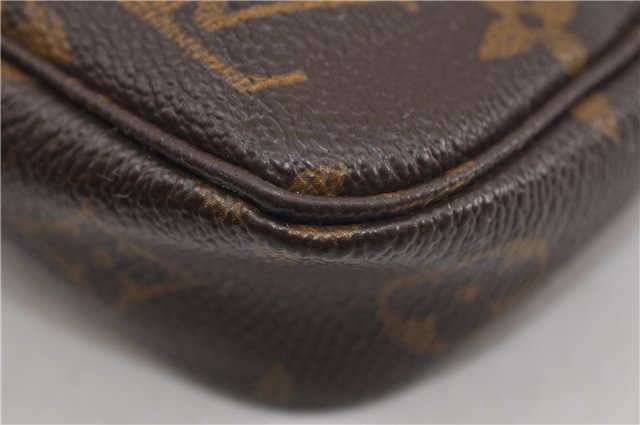 Authentic Louis Vuitton Monogram Pochette Accessoires Pouch M51980 LV 8137D