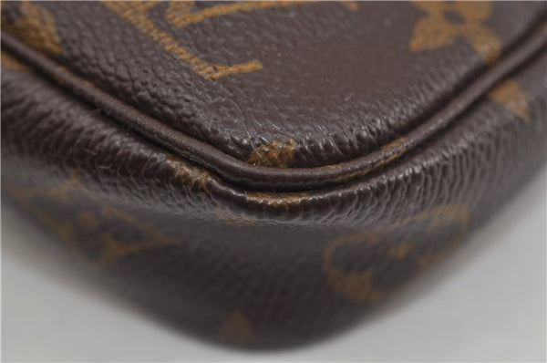 Authentic Louis Vuitton Monogram Pochette Accessoires Pouch M51980 LV 8137D
