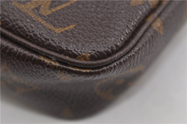 Authentic Louis Vuitton Monogram Pochette Accessoires Pouch M51980 LV 8137D