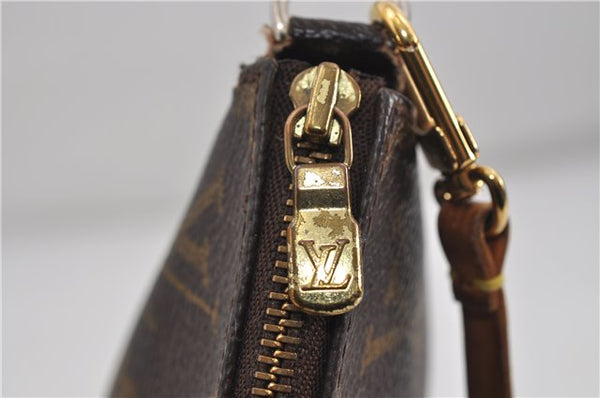 Authentic Louis Vuitton Monogram Pochette Accessoires Pouch M51980 LV 8137D