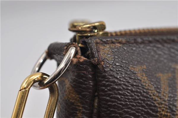 Authentic Louis Vuitton Monogram Pochette Accessoires Pouch M51980 LV 8137D
