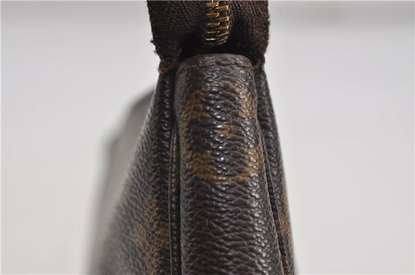 Authentic Louis Vuitton Monogram Pochette Accessoires Pouch M51980 LV 8137D