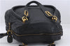 Authentic Chloe Paraty 2Way Shoulder Hand Bag Purse Leather Black 8139D