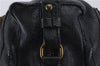 Authentic Chloe Paraty 2Way Shoulder Hand Bag Purse Leather Black 8139D