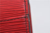 Authentic LOUIS VUITTON Epi Montaigne 23 Clutch Bag Red M52667 LV 8140C