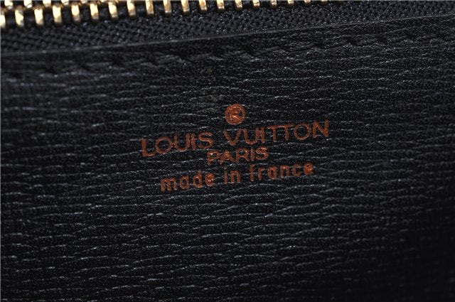 Authentic LOUIS VUITTON Epi Montaigne 23 Clutch Bag Red M52667 LV 8140C