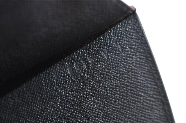 Authentic LOUIS VUITTON Epi Montaigne 23 Clutch Bag Red M52667 LV 8140C