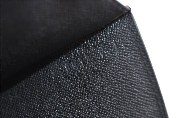 Authentic LOUIS VUITTON Epi Montaigne 23 Clutch Bag Red M52667 LV 8140C