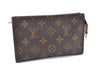 Authentic LOUIS VUITTON Monogram Pouch For Bucket PM LV 8144C