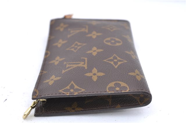 Authentic LOUIS VUITTON Monogram Pouch For Bucket PM LV 8144C