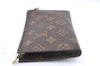 Authentic LOUIS VUITTON Monogram Pouch For Bucket PM LV 8144C