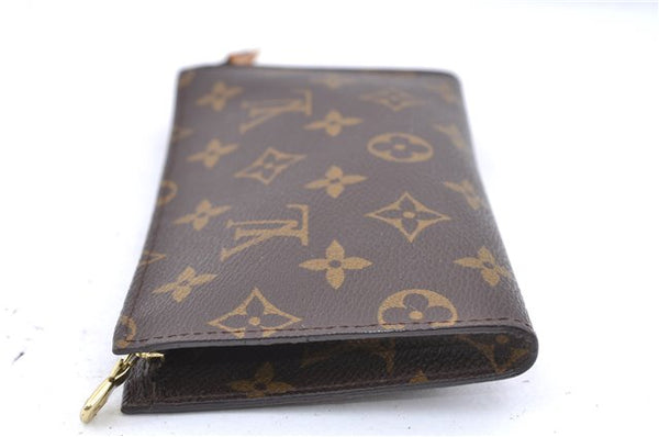 Authentic LOUIS VUITTON Monogram Pouch For Bucket PM LV 8144C