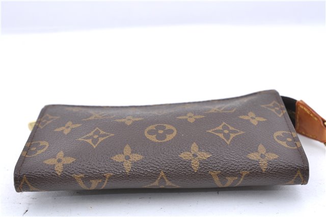 Authentic LOUIS VUITTON Monogram Pouch For Bucket PM LV 8144C