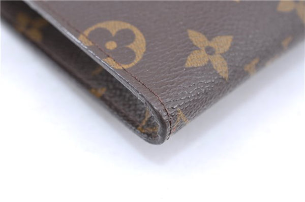 Authentic LOUIS VUITTON Monogram Pouch For Bucket PM LV 8144C