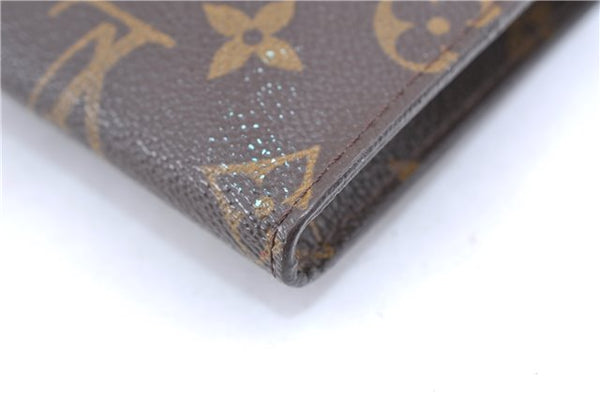 Authentic LOUIS VUITTON Monogram Pouch For Bucket PM LV 8144C