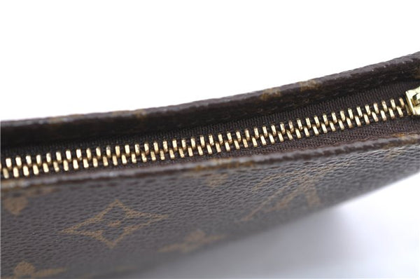 Authentic LOUIS VUITTON Monogram Pouch For Bucket PM LV 8144C