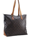 Authentic Louis Vuitton Monogram Cabas Mezzo Tote Bag M51151 LV 8146D